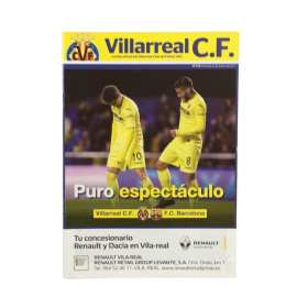 Programm FC Villarreal (ESP) - FC Barcelona (ESP), 2017
