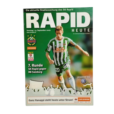 Programm Rapid Wien (AUT) - FC RB Salzburg (AUT), 2009