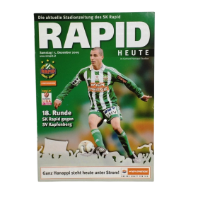 Programm Rapid Wien (AUT) - SV Kapfenberg (AUT), 2009