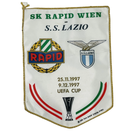 Wimpel Rapid Wien (AUT) - Lazio Rom (ITA), 1997