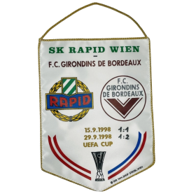 Wimpel Rapid Wien (AUT) - Girondins de Bordeaux (FRA), 1998