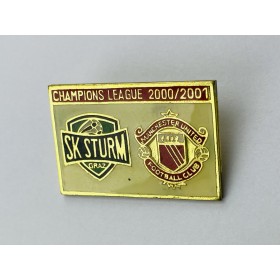 Pin Sturm Graz - Manchester United, 2000/2001
