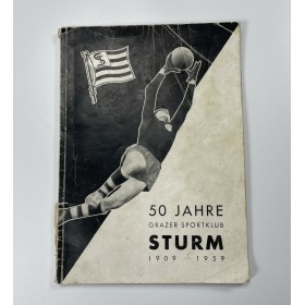 copy of Museum Festschrift Sturm Graz, 50 Jahre