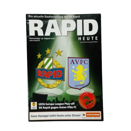 Programm Rapid Wien (AUT) - Aston Villa (ENG), Part 2
