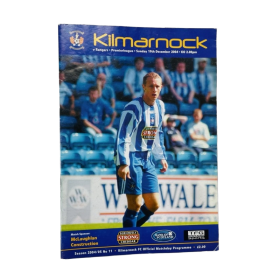 Programm Klimarnock FC (SCO) - Glasgow Rangers (SCO), 2004