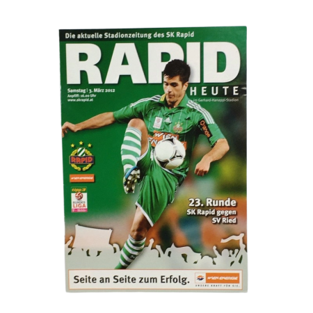 Programm Rapid Wien (AUT) - SV Ried (AUT), 2012