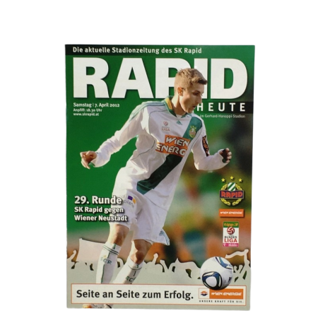 Programm Rapid Wien (AUT) - SC Wiener Neustadt (AUT), 2012