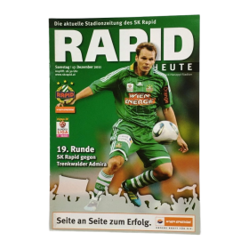 Programm Rapid Wien (AUT) - Admira Wacker Mödling (AUT), 2011