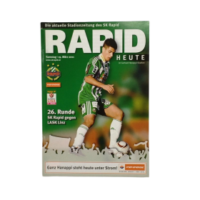 Programm Rapid Wien (AUT) - LASK Linz (AUT), 2011