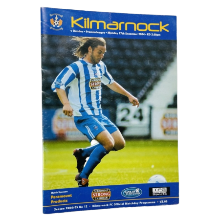Programm Klimarnock (SCO) - Dundee (SCO), 2004