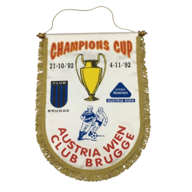 Wimpel Club Brugge/Brügge - Austria Wien, 1992