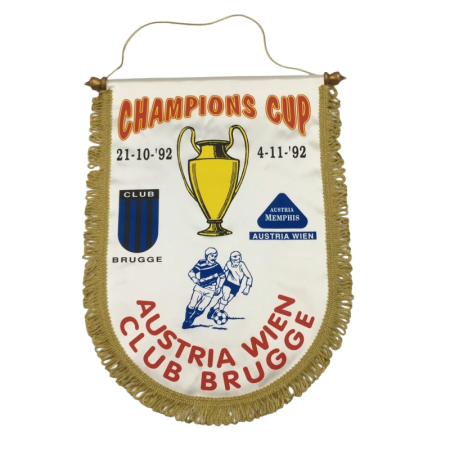 Wimpel Club Brugge/Brügge - Austria Wien, 1992