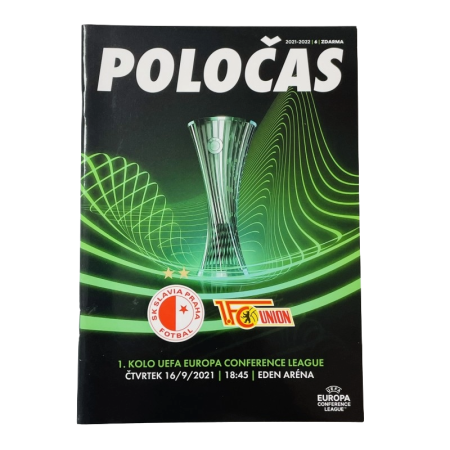 Programm Slavia Prag (CZE) - 1. FC Union Berlin (GER), 2021