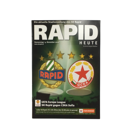 Programm Rapid Wien (AUT) - CSKA Sofia (BUL), 2010