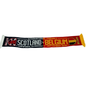 Schal Schottland - Belgien, Scotland - Belgium, 2018