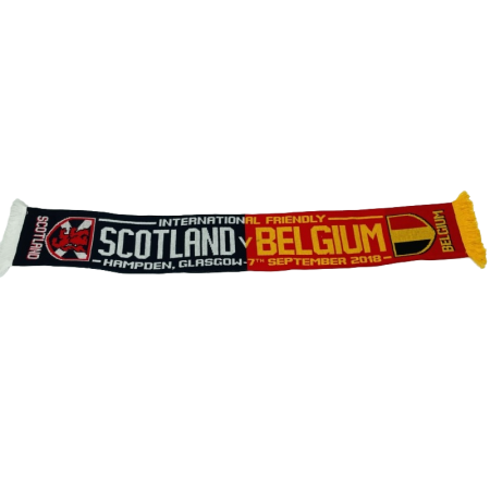 Schal Schottland - Belgien, Scotland - Belgium, 2018
