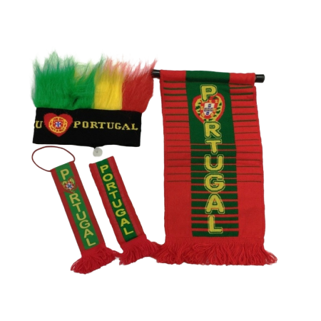 Fanset Portugal, Stirnband Wimpel Banner ...