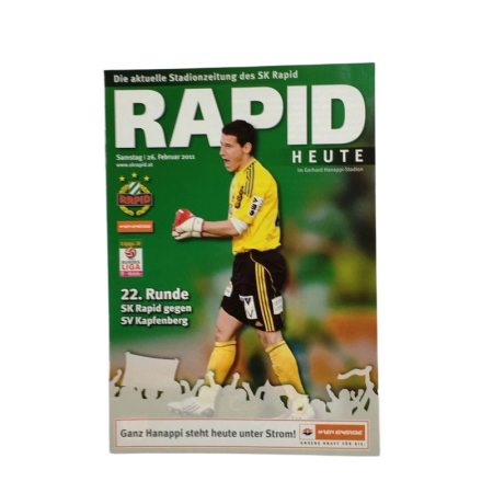 Programm Rapid Wien (AUT) - SV Kapfenberg, KSV (AUT), 2011