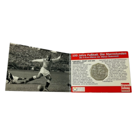 Münze 5 Euro "100 Jahre Fussball"