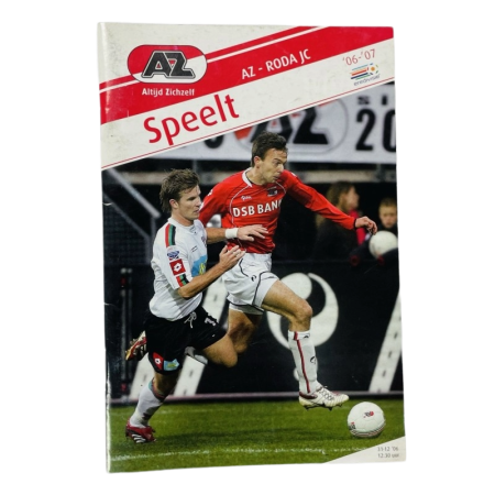 Programm AZ Alkmaar (NED) - Roda JC (NED), 2007