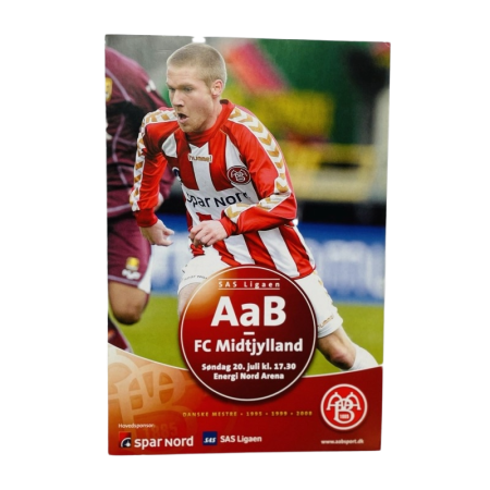 Programm Aalborg BK (DEN) - FC Midtjylland (DEN), 2008