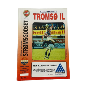 Programm Tromsø IL (NOR) - Strømsgodset IF (NOR), 1997