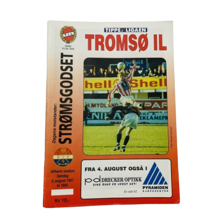 Programm Tromsø IL (NOR) - Strømsgodset IF (NOR), 1997