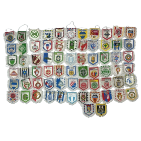 Wimpelkonvolut, 68 Stück