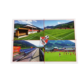 Stadionpostkarte SV Fügen 1953, Sportplatz Fügen (AUT)