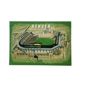 Stadionpostkarte Denver (USA)