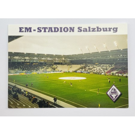 Stadionpostkarte Austria Salzburg, EM-Stadion