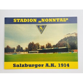 Stadionpostkarte Salzburger AK, SAK, Stadion Nonntal