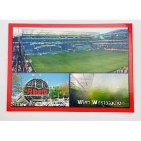 Stadionpostkarte Rapid Wien, Weststadion