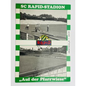 Stadionpostkarte Rapid Wien, Pfarrwiese