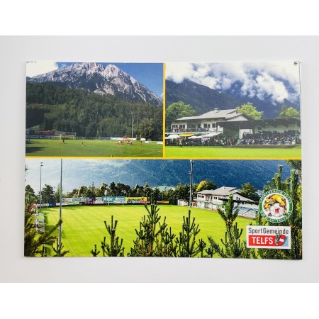 Stadionpostkarte SV Telfs, Sportplatz