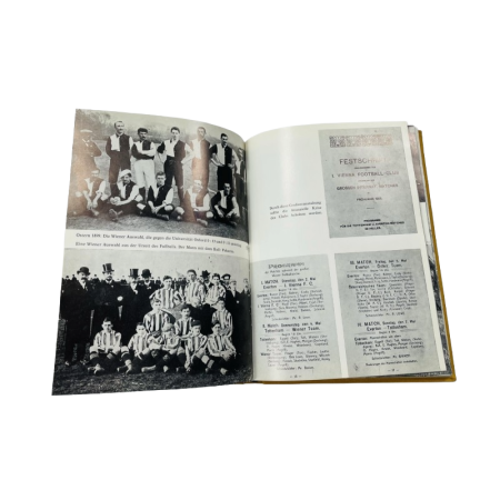 Buch First Vienna FC, 75 Jahre, ein Spiel führt zum Sieg