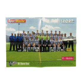 Mannschaftsposter Sturm Graz & SV Mattersburg, 2008