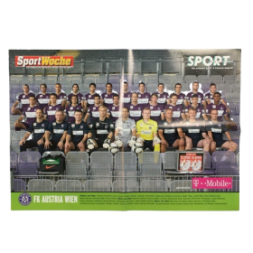 Mannschaftsposter Austria Wien & SV Ried, 2008