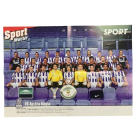 Mannschaftsposter Austria Wien & FC RB Salzburg, 2006