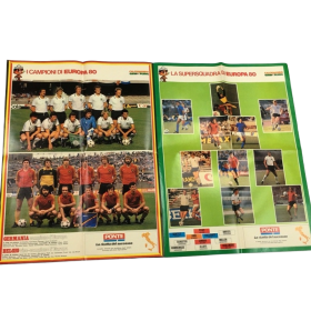 Riesenposter Deutschland - Belgien, EM 1980