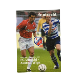 Programm FC Utrecht - Austria Wien, 2004