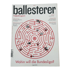 Fussballmagazin ballesterer, wohin will die Bundesliga? Nr. 93
