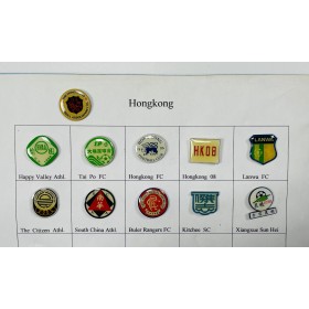 Pinkonvolut/Pinsammlung Hongkong