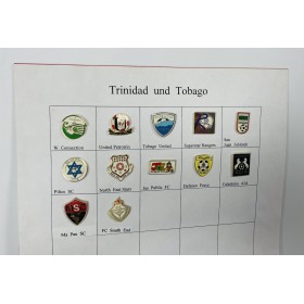 Pinkonvolut/Pinsammlung Trinidad und Tobago