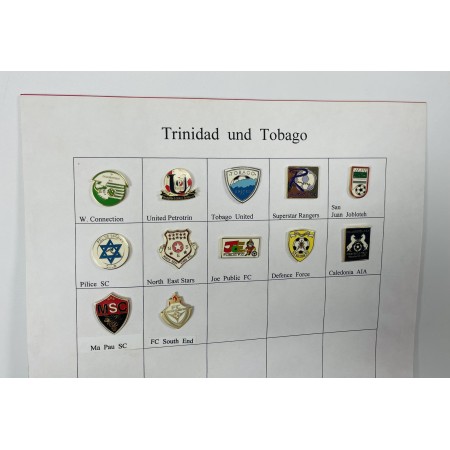 Pinkonvolut/Pinsammlung Trinidad und Tobago