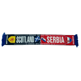Schal Schottland - Serbien, Scotland - Serbia, 2012
