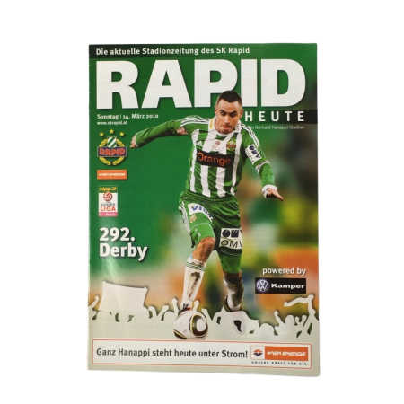 Programm Rapid Wien - Austria Wien, 2010