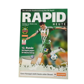 Programm Rapid Wien - SV Mattersburg, 2009