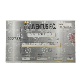 Ticket Juventus Turin (ITA) - Rapid Wien (AUT), 1996