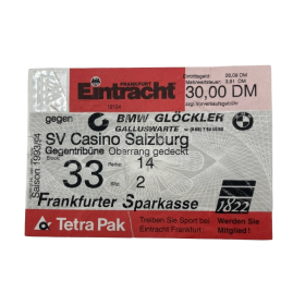 Ticket Eintracht Frankfurt - Austria Salzburg, 1994